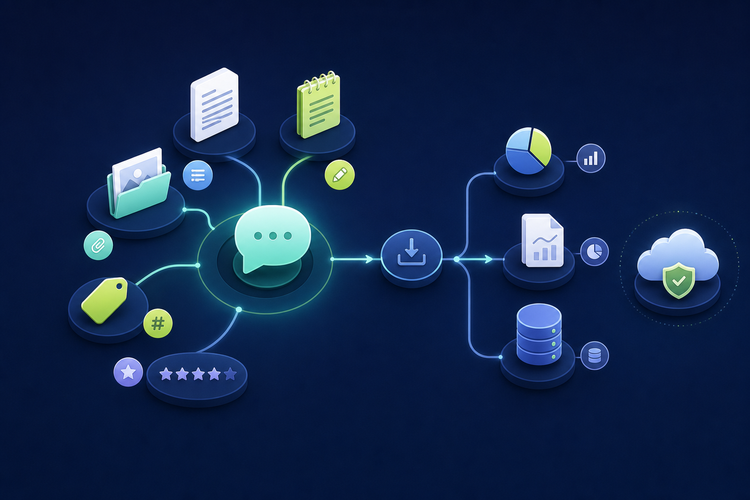Inventory the data in a support conversation before setting a period