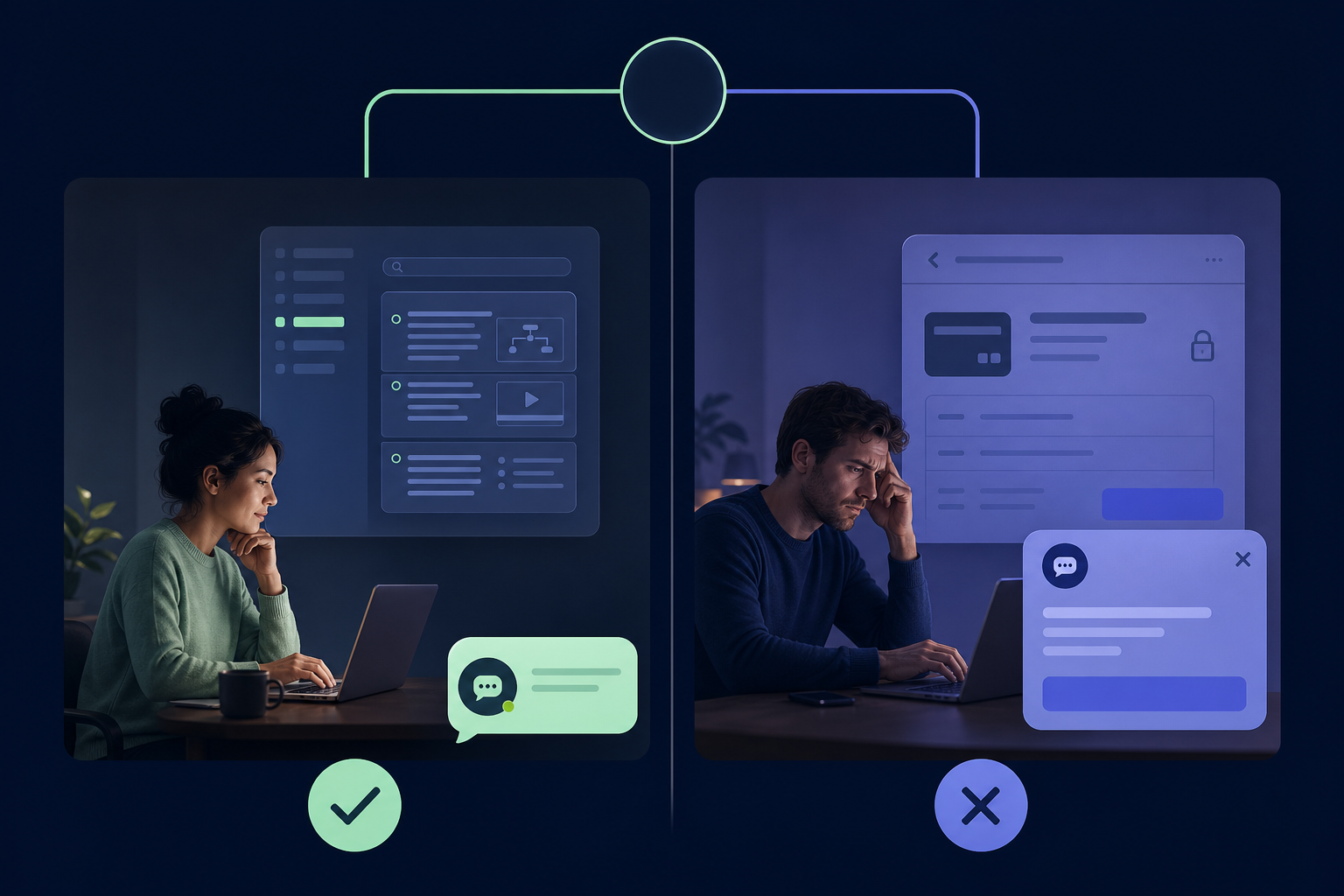 Why proactive WebChat can help or interrupt