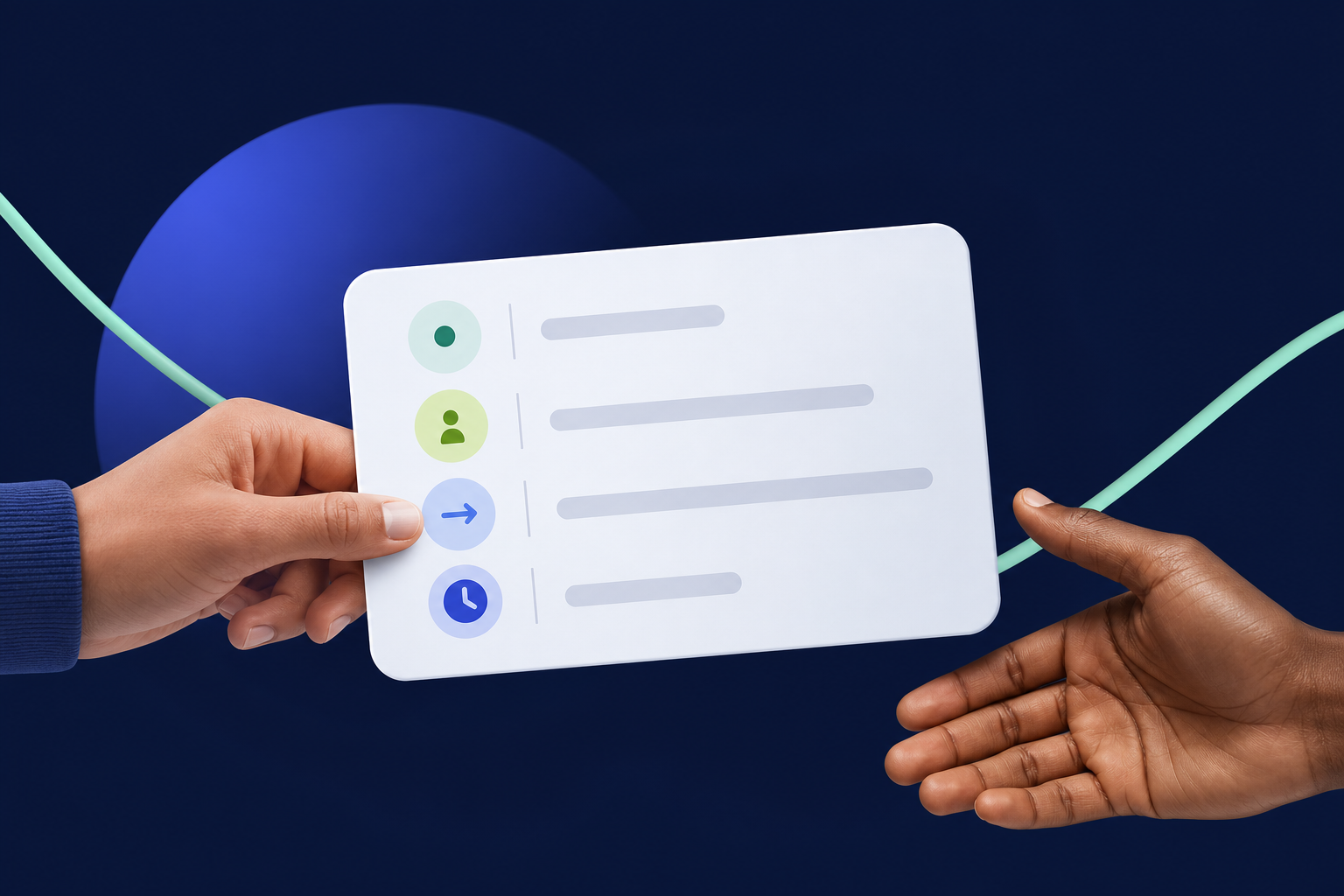 Un relevo es una transferencia de responsabilidad, no una nota de cierre