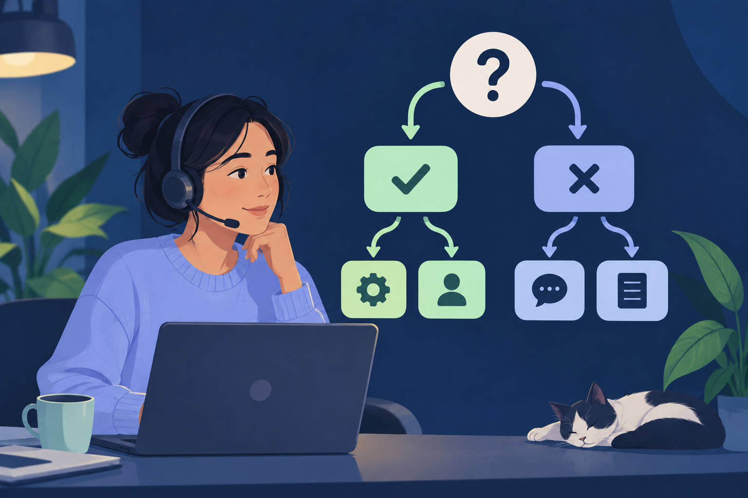 Decide si la siguiente acción requiere una aclaración